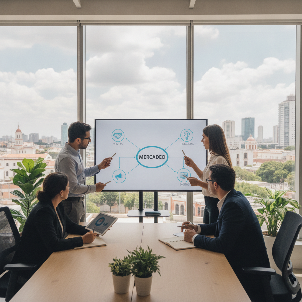 Infografía sobre qué es mercadeo y su evolución con enfoque en el cliente
